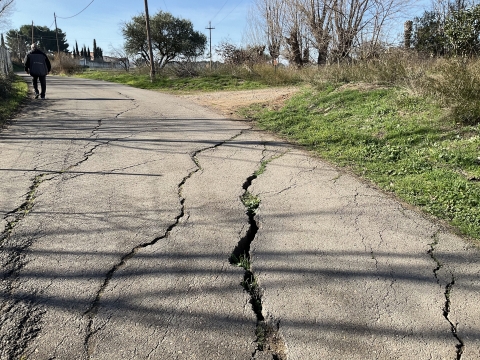 hundimientos del terreno 