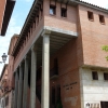 Fachada Colegio Mayor Ramón Acín. Campus de Huesca