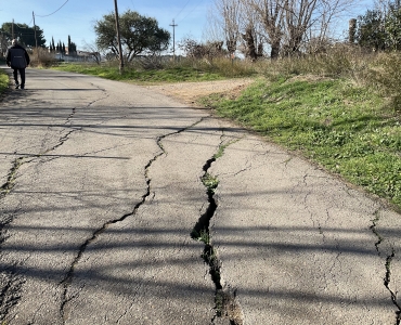 hundimientos del terreno 