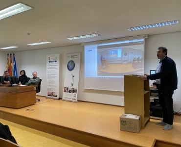 Presentación de resultados en la Escuela Politécnica del Campus de Huesca 